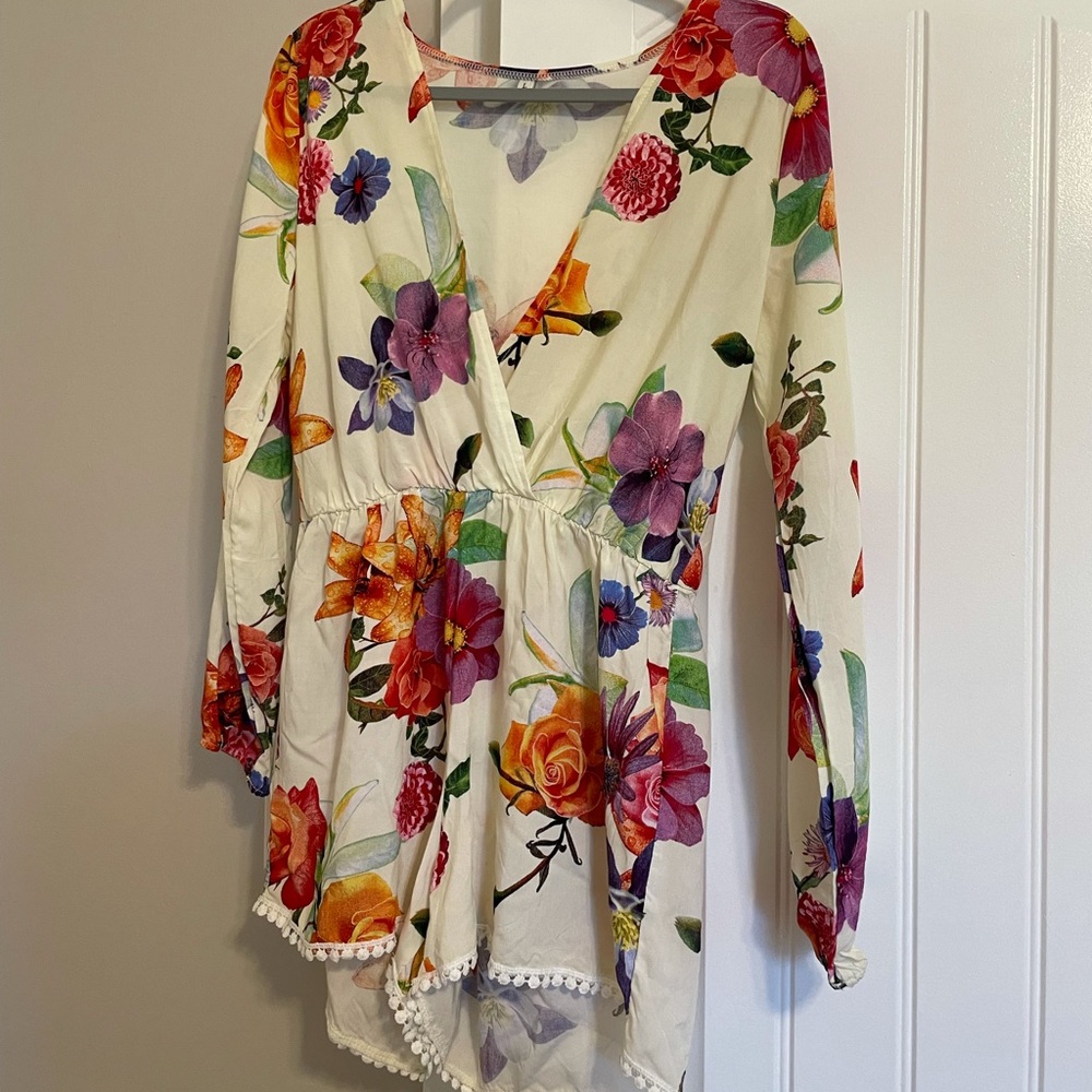 Floral romper